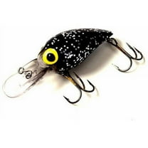 Brad's Wigglers Crank Bait, Black/Silver Flake