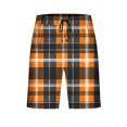 thumbnail image 4 of Mens Pantalones de Verano Ligero Casual Algodón Medio Pantalones Cortos, Ropa de Dormir de Color Sólido Y Pantalones de Vestuario, 4 of 7