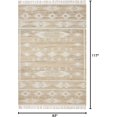 thumbnail image 2 of Loloi Angela Rose x Loloi Rivers Collection RIV-04 Natural/Ivory 7'-9" x 9'-9", 0.38" Thick Reversible Area Rug, 2 of 8