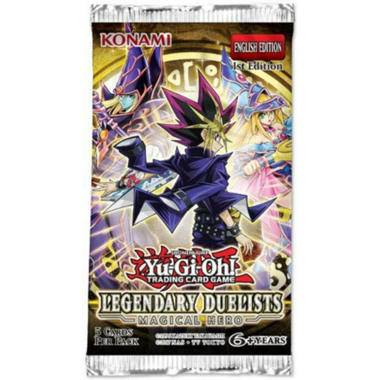 YuGiOh Trading Card Game Legendary Duelist Magical Hero Booster Pack -  Walmart.com