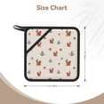 thumbnail image 3 of Pofeuu Cute Squirrel Print Silicone Trivet Mats,Silicone Hot Pads for Kitchen, Silicone Trivets for Hot Pots and Pans, Silicone Hot Pad, 3 of 8