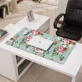 thumbnail image 3 of Long Mouse Pads for Desk,Pioneer Flower Floral Print Pattern Desk Mats on Top Of Desks, Desk Mouse Pad Extra Large with 3mm Non-Slip Base and Stitched Edge for Gaming,Office,Work,Home 31.5"x15.7", 3 of 6