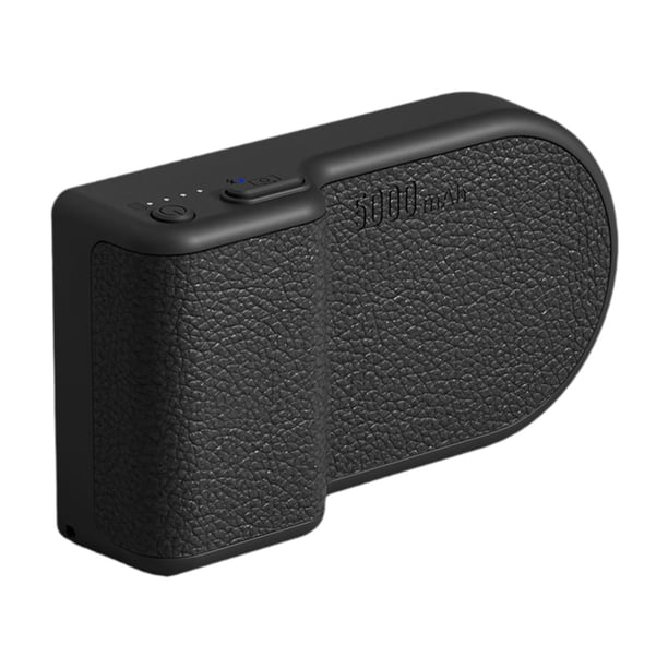 Mango Magnético Para Cámara De Teléfono, Cargador Portátil Para Viajes Al Aire Libre, Banco De Energía, Color Negro