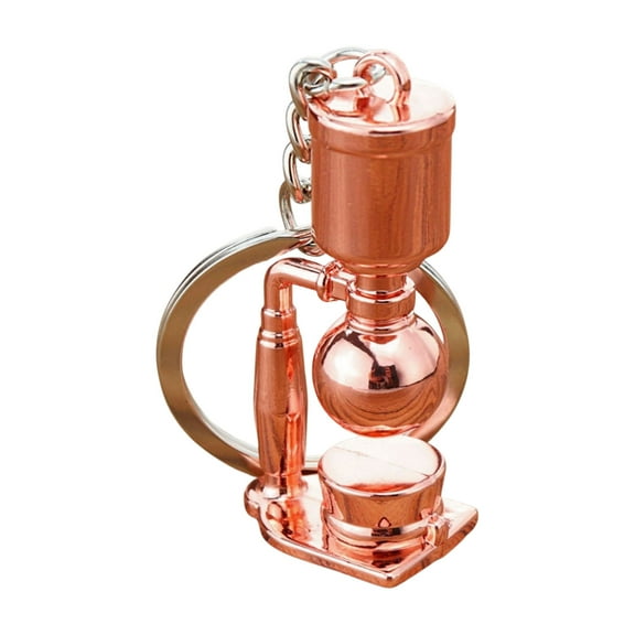 AOOOWER Espresso Portafilter Keychain Coffee Tool Designs Unique Coffee Accessory Perfect Coffee Machine Charm for Daily Party