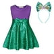 thumbnail image 1 of Disfraz HenzWorld Mermaid Birthday para niñas de 6 a 7 años, 1 of 6