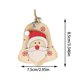 thumbnail image 2 of Suministros de Decoración Navideña Xihbxyly Colgantes de Madera Papá Noel renos, 2 of 5