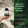 thumbnail image 3 of NatureBell Dihydroberberine with Berberine HCl - 120 Vegetarian Capsules - 500mg Dual Action Complex with GlucoVantage for High Absorption - Balanced Sugar & Heart Health Support - 60 Servings, 3 of 8