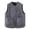 Grey, variant on Essentials Women's Jacket Solid Sleeveless Warm Vest with Pocket Thermal Loose Fit Outwears Black