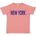 thumbnail image 3 of Inktastic New York in Blue Text Boys or Girls Toddler T-Shirt, 3 of 5