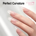 thumbnail image 5 of Candy Lover Nail Builder Gel, 7-in-1 Clear Builder for Nails, UV/LED Cured Rubber Base Coat Color Gel Polish Strengthener Thickening Extension Nail Shaping Rhinestone Glue in a Bottle for DIY Home, 5 of 9