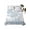Light Blue Grey, variant on Twin Size Flat Sheet Only, Navy Blue Stripe Soft Brushed Microfiber Bed Sheets, Modern Blue Ombre Vertical Striped Hotel Quality Breathable Bedding Top Sheet, Easy Care, 66"x96"
