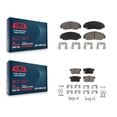 thumbnail image 1 of CMX Front Rear Ceramic Brake Pads Kit for Car Honda Accord Acura CSX KCX-100104, 1 of 9