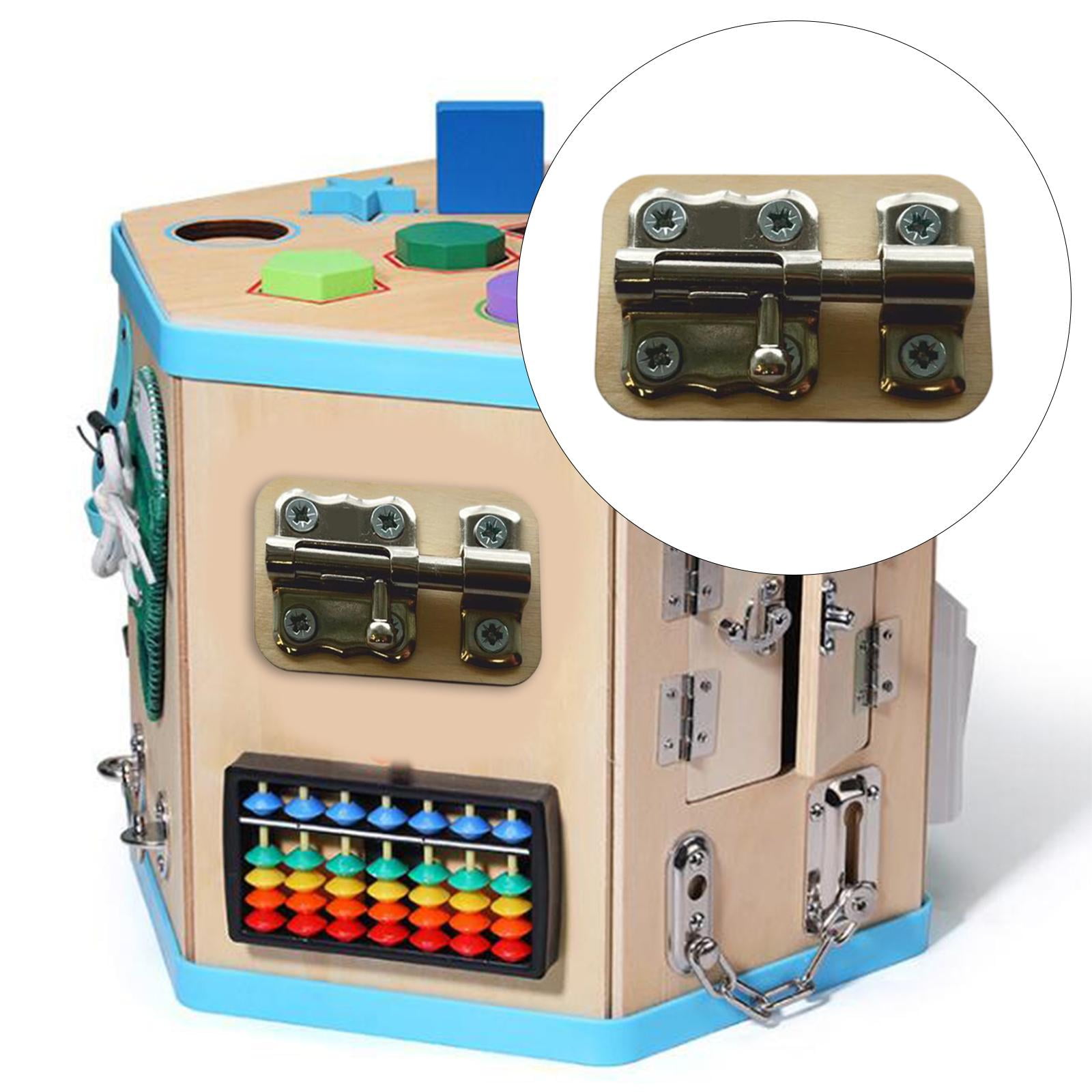 Busy Board Montessori 8 En 1 – Jouet Sensoriel éducatif Pour 2-4 Ans, Compétences De Vie