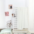 thumbnail image 4 of Flxxie Natural Bamboo Fiber Blanket, Breathable Hygroscopic Blanket for Hot Sleepers, White, 51"x67", 4 of 6