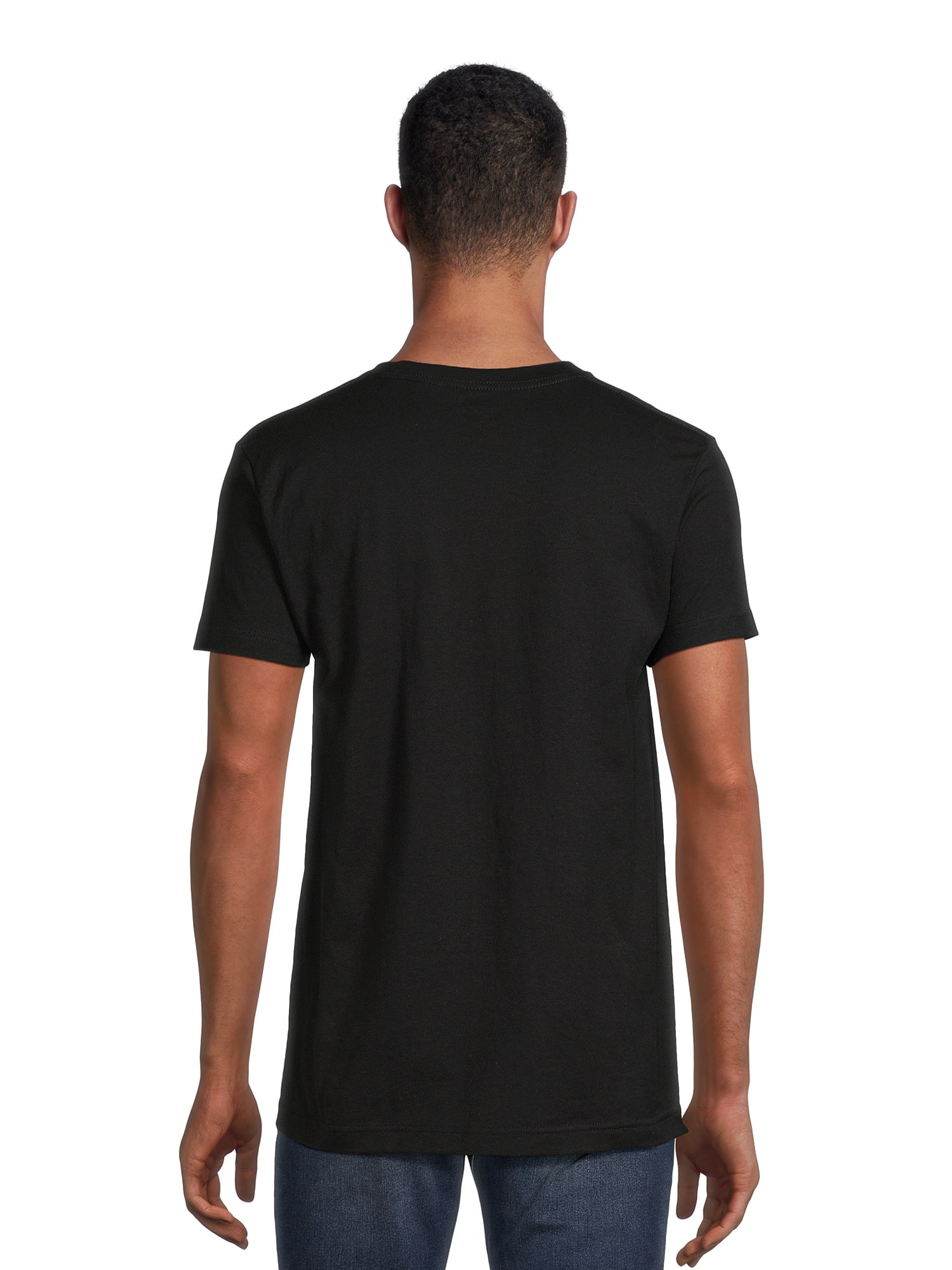 Batman Men's and Big Men's Graphic Tee Shirt Tonal Batman Logo, Sizes S-3XL