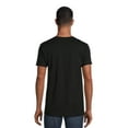 thumbnail image 3 of Batman Men's and Big Men's Graphic Tee Shirt Tonal Batman Logo, Sizes S-3XL, 3 of 5