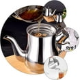 thumbnail image 6 of Stainless Steel Oil Filter Pot, Bacon Grease Container with Strainer and Spout, Reusable Filtering Oil Pot for Bacon Grease, Stainless Steel Filtering Oil Pot for Home Kitchen Cooking (48 oz), 6 of 10