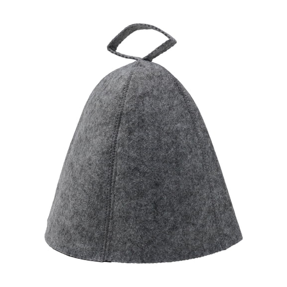 Wool Cap Sauna Hat 1pcs 27.6*9.1inches Anti Heat Felt Foldable Grey Soft Solid Spa Bath Protection High Quality