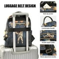thumbnail image 3 of FORMRS Mini Backpack Purse for Women Travel Daypack Casual Shoulder Bag, Watercolor Astronaut, 3 of 7