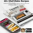 thumbnail image 3 of Nuwave Bravo XL Pro Smart Oven 30QT 1800-Watt Stainless Steel Convection Oven 12-in-1 Air Fryer Toaster Oven, 50-500F Multi-Layer Even Cooking Toaster Oven, Toast, 3 of 10