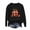 Black Sweatshirts for Winter, variant on Women's Halloween Pumpkin Graphic Printed Sweatshirt Crew Neck Loose Long Sleeve Pullover Winter Warm Casual Sweatshirt Orange XL