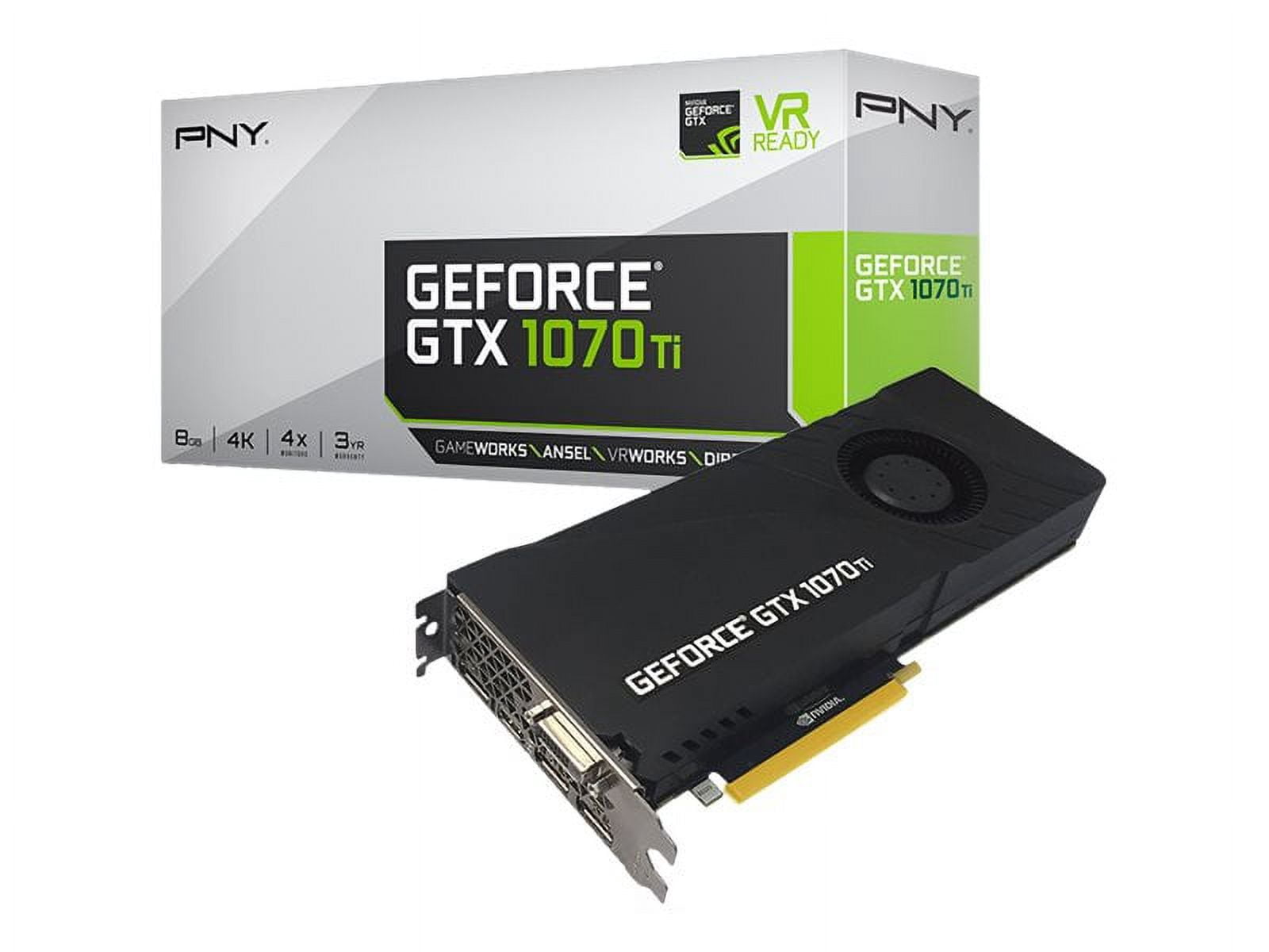 Gtx 1070ti Pny Nvidia Geforce Gtx 1070 PNY GeForce GTX 1070 Ti 8GB