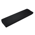thumbnail image 3 of Funda para piano con correa ajustable, elástica y suave, con hebilla y protector antipolvo para piano de 88 teclas, color negro, 3 of 12