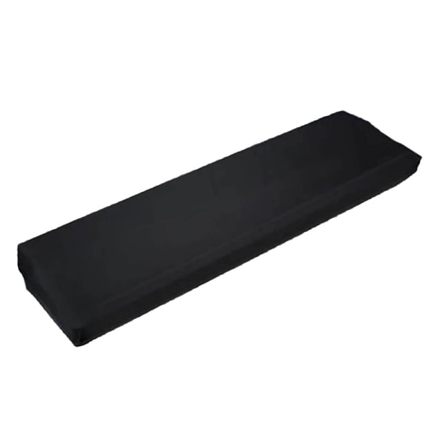 Funda para piano Bling Bling cubierta antipolvo 88 teclas color negro