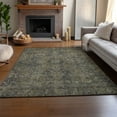 thumbnail image 6 of Addison Rugs Mayfield Washable Traditional Oriental Chocolate Rectangle Rug, 10' x 14', 6 of 6