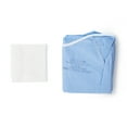thumbnail image 4 of Halyard Basics Disposable Non-Reinforced Surgical Gown with Towel Blue Large 20 Ct, 4 of 6