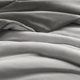 thumbnail image 4 of Luxury Reversible TENCEL Bedding Sets Oversized King/Cal King Comforter Gray, 4 of 10
