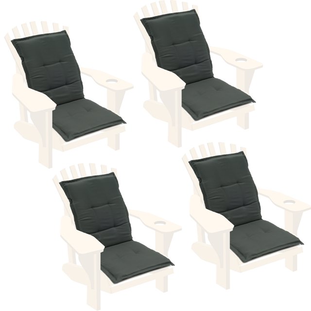 2/4 Uds. Cojín para silla de tumbona, cojín para silla de tumbona, cojín antideslizante de tela Oxford para silla de Patio, cojín impermeable para silla, cojín para sofá, cómodos cojines reclinables p