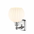 thumbnail image 2 of Innovations Lighting - White Venetian - 1 Light Wall Sconce In Modern Style-11, 2 of 2