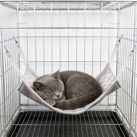 Cooling Pet Mat 35x35cm for Hot Weather Portable Washable Cooling Pad for Crate Cage Car & Sofa Gray by IHXORA