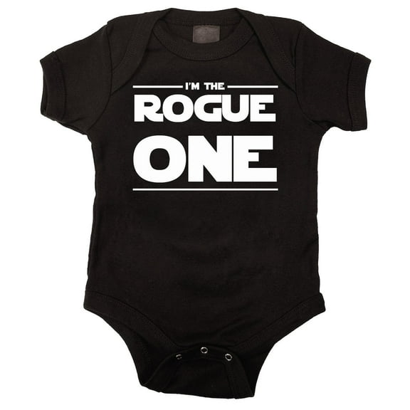 Rogue One Black Baby Bodysuit