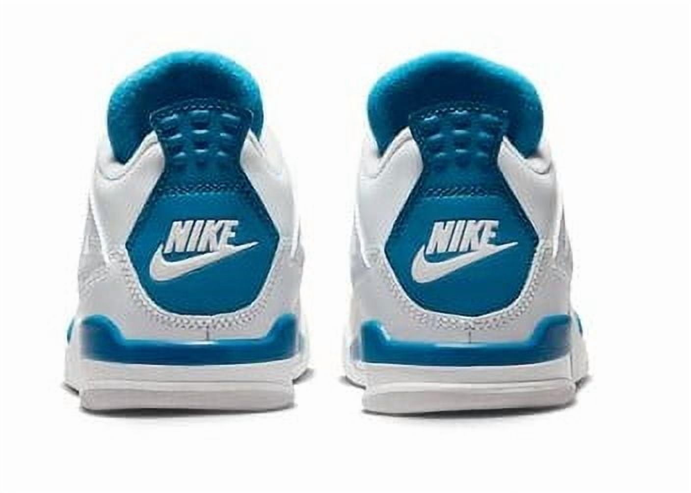 Jordan Unisex Kids’ Athletic Shoes, Off White/Military Blue, Size 11.5