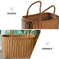 thumbnail image 5 of HOMEMAXS  Woven Bag Arrangement Seagrass Home Decor Basket Baskets Shopping Brown, 5 of 7