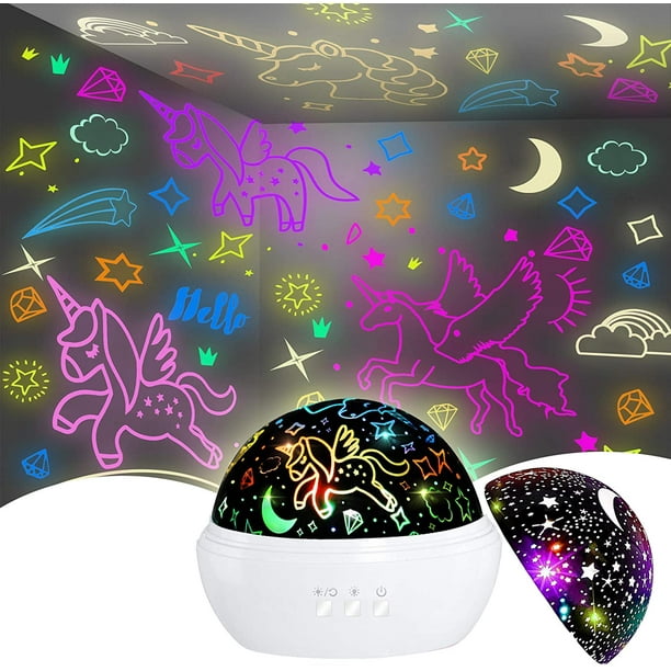 1 pièce Lune Lampe , 3,94 Pouce LED Lune Lampe Galaxie Lampe , DIY Lune  Veilleuse Lune Lampe Pour Fille Garçon Enfants Femme Cadeau D'Anniversaire  Chambre À Coucher Lampe Décorative ( Blanc )