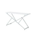 thumbnail image 5 of Furniture of America Cano Glam White Steel 3-Piece Living Room Table Set by, 5 of 5