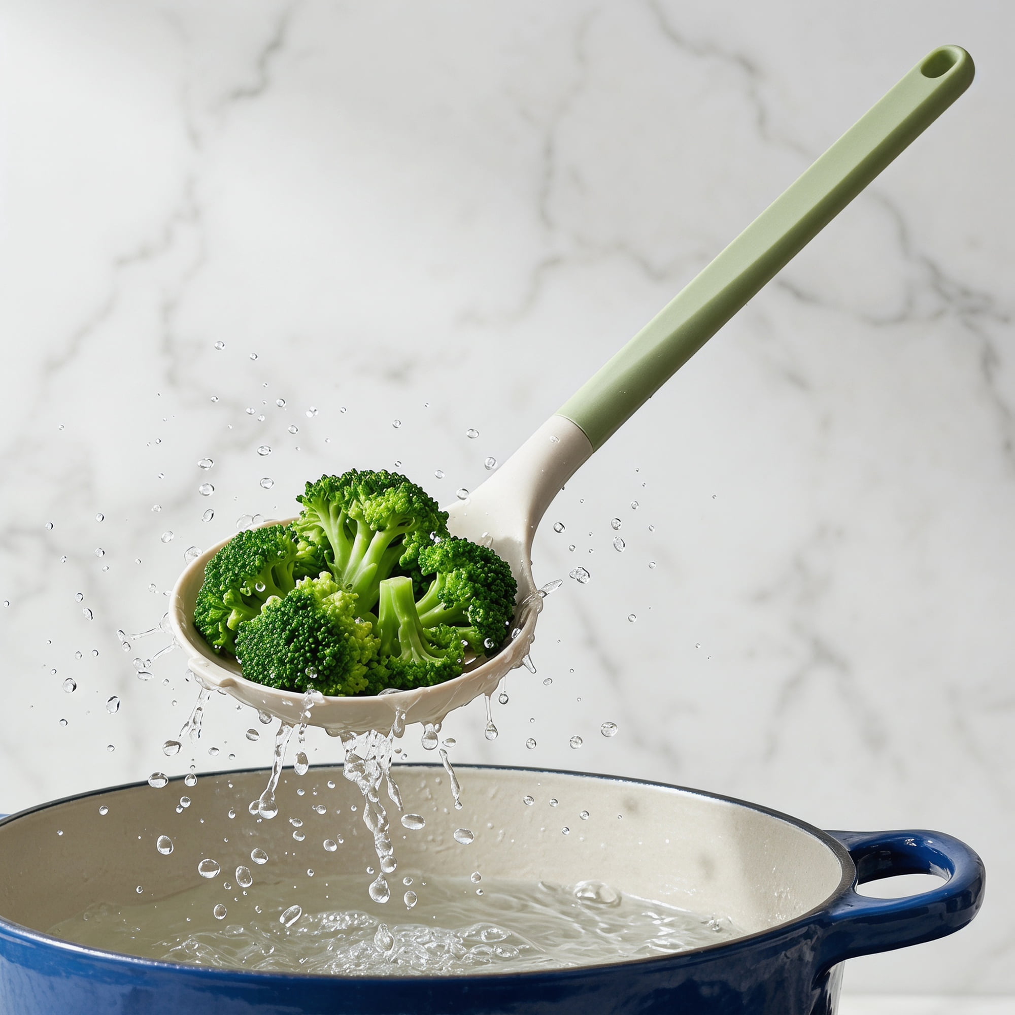 Unique Bargains 4Pcs Non Stick Cookware Silicone Kitchen Utensils Set Green