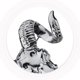thumbnail image 4 of Broche de cabra para hombre, broche de moda, pin decorativo para traje, accesorio elegante para solapa, 4 of 7