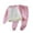 d-Pink3787, variant on FAOWME Child Winter Girls Thermal Clothes Two Piece Outfit Sets Long Sleeve Tops And Pants Comfy Outfit Sets For Cold Weather Leisure O-Neck Dailywear
