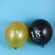 thumbnail image 3 of KAKOWELY 15 globos de confeti digitales decorativos para fiestas de cumpleaños y aniversarios de 18 años., 3 of 4