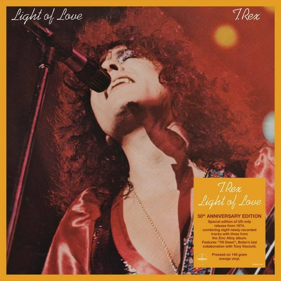 T.Rex - Light Of Love - 140-Gram Orange Colored Vinyl - Music & Performance