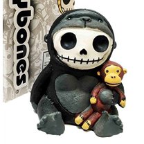 Furrybones Kongo Gorilla King Kong Cute Skeleton Monster Ornament Figurine