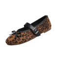 thumbnail image 2 of Willtoo Mary Jane Shoes Ballet Flats for Women Rounde Toe Slip on Bow Bowknot Ballerina Flat Comfortable Dressy Maryjane Shoes Women's Flats with Adjustable Strap, 2 of 5