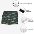 thumbnail image 3 of Balery River Freshwater Fish Calzoncillos bóxer para hombre, ropa interior de algodón suave y transpirable con cinturilla de nailon-XX-Large, 3 of 5