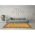 thumbnail image 3 of Ahgly Company Indoor Square Oriental Brown Traditional Area Rugs, 3' Square, 3 of 4