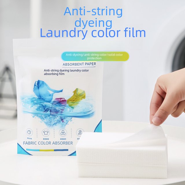 50 piezas de pastillas para lavar ropa anti-coloración, pastillas absorbentes de color, papel absorbente de color anti-teñido, masterbatch de color para lavar ropa, absorbente de color