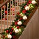 thumbnail image 1 of Adornos Navideños, 8 Bolas Navideñas Flocadas, Juego de Decoración Navideña, Varios Estilos de Adornos para Árboles de Navidad, Se Pueden Usar para Otras Fiestas., 1 of 6